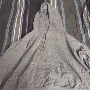 Gray Hoodie with Front Pocket